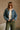 Reina Washed Denim Balloon Jacket- front view