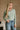 Parker Sage Green Long Sleeve Top- front top view
