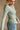 Parker Sage Green Long Sleeve Top- close up side view