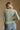 Parker Sage Green Long Sleeve Top- back view
