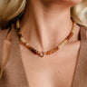 Georgina Brown Multi Beaded Necklace - close up