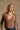 Marlow Mocha Brown Ribbed Tank & Cardigan- front top view