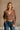Marlow Mocha Brown Ribbed Tank & Cardigan- front view
