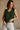 Melissa Green & Gold Cable Knit Vest - close up front view