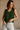Melissa Green & Gold Cable Knit Vest - close up front view