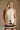 Gina Cream Split Hem Knit Vest - front view