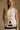 Gina Cream Split Hem Knit Vest - close up front 