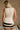 Gina Cream Split Hem Knit Vest -back