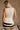 Gina Cream Split Hem Knit Vest -back