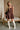 Josie Burgundy Faux Leather Zip-Up Dress - full body front view