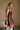 Josie Burgundy Faux Leather Zip-Up Dress - side view