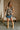 Haley Medium Wash Denim Mini Skirt - full front view