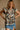 Gigi Charcoal Multi Floral Flare Sleeve Top - front view