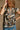 Gigi Charcoal Multi Floral Flare Sleeve Top - close front view