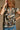 Gigi Charcoal Multi Floral Flare Sleeve Top - close front view