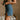 Haley Medium Wash Denim Mini Skirt - side view