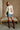 Chandler Cream Western Dog Sweater - full body view