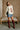 Chandler Cream Western Dog Sweater - full body view