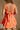 Darrah Orange Bow Back Flare Mini Dress - back view