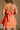 Darrah Orange Bow Back Flare Mini Dress - back view