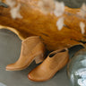 Aisley Boot in Apricot Tan -flat lay view