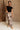 Alara Brown & Olive Mesh Maxi Skirt- full body view