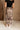 Alara Brown & Olive Mesh Maxi Skirt - back view