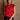 Dawgs Red & Black Sleeveless Sweater - Front view