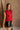 Dawgs Red & Black Sleeveless Sweater - Frontal side view