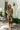 Pippa Olive Polka Dot Scalloped Skirt - full body front view