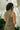 Shana Olive Chain Detail Tank Top -back view