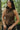 Emmy Brown Satin Halter Top - close front view