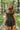 Giada Brown Organza Mini Dress - front