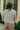 Lizzie Dusty Blue High Neck Top - back view