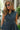 Liliana Navy Pinstripe Flare Top - upper front view