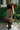 Alisa Brown Plaid & Lace Midi Skirt - side view