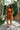 Romy Brown Corduroy Mini Dress - full front view