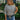 Estie Grey Cropped Short Sleeve Sweater - front view