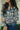 Shayla Blue & Cream Floral Crochet Top - close up 