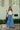 Hattie Blue Polka Dot Wide Leg Pants - full body front view