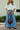 Hattie Blue Polka Dot Wide Leg Pants - lower body front view