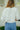 Ines Cream Short Sleeve Knit Top - back