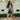 Aubri Navy Mini Skort - full body front view