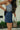 Aubri Navy Mini Skort -side view