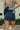 Aubri Navy Mini Skort - back view