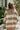 Kacie Tan Striped Quarter-Zip Top - back view