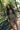 Laurel Blue & Bronze Floral Lace Mini Dress - frontal view