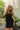 Kallie Black Lace Strapless Mini Dress - front 