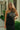 Kourtney Black Satin & Lace Midi Dress - upper body front view