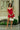 Felicity Red Strapless Mini Dress - full body front view